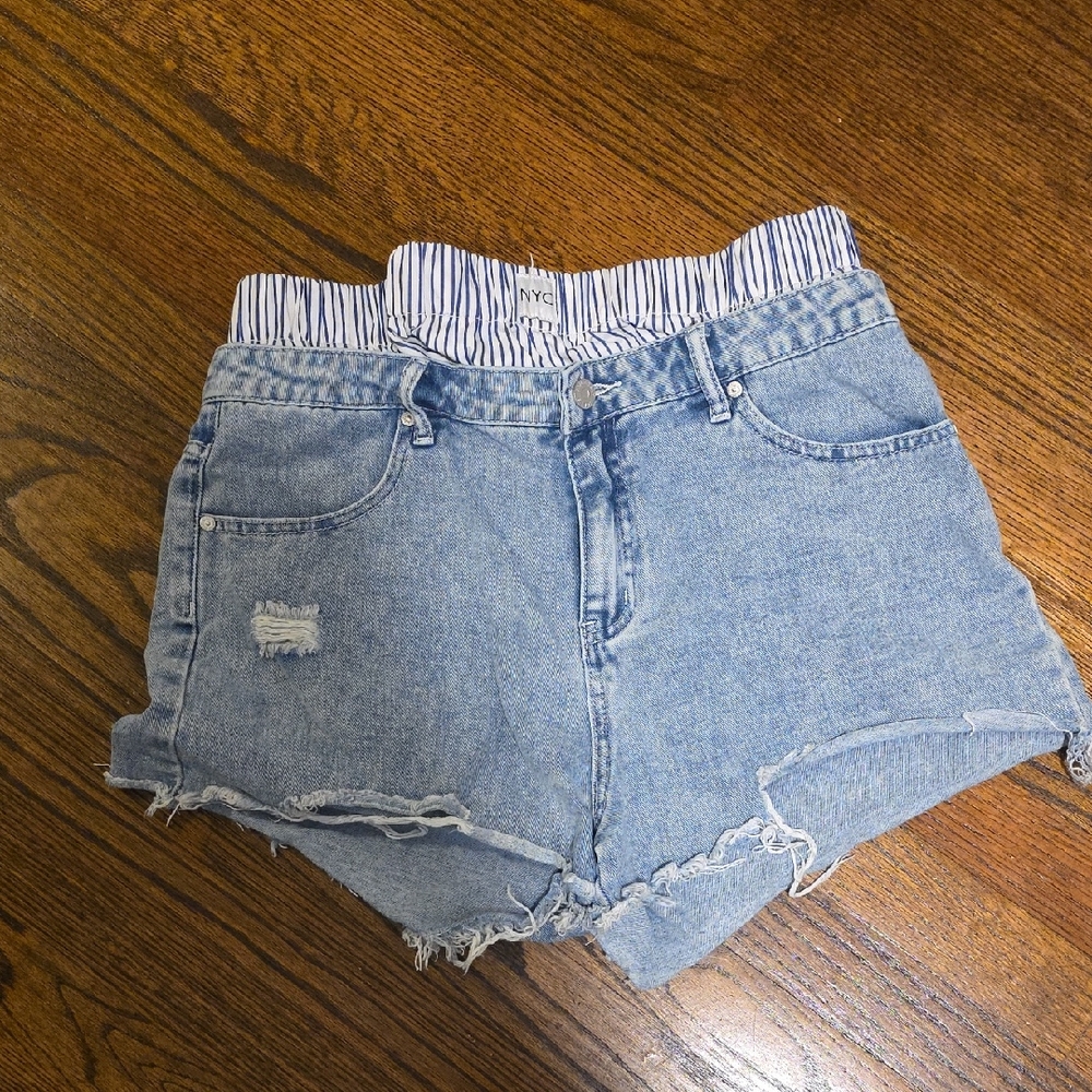 Sincerely Jules Light Blue Jean Shorts